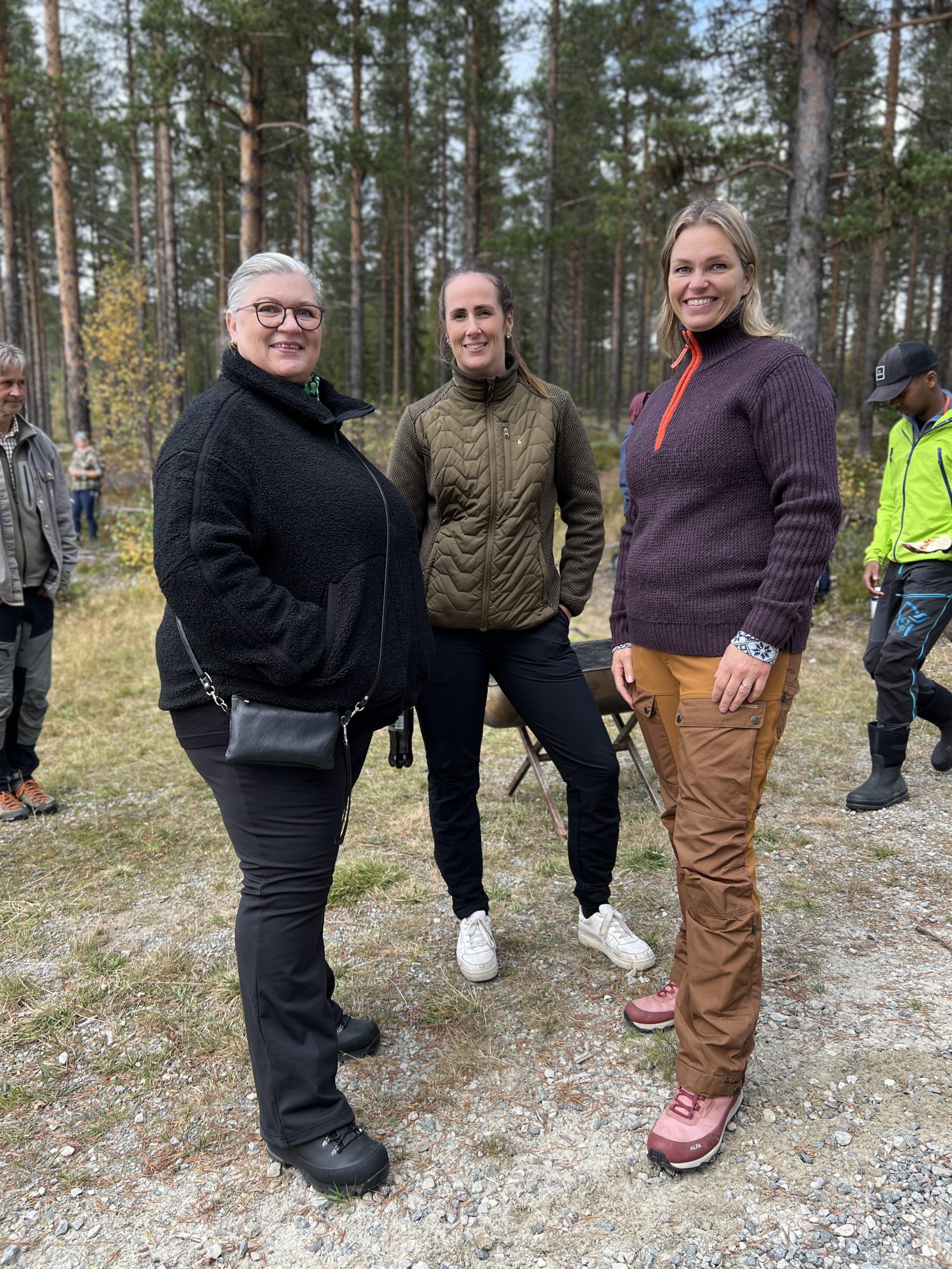 Anita Ihle, Linda Døsen Stubsveen og Linda Otnes Henriksen.