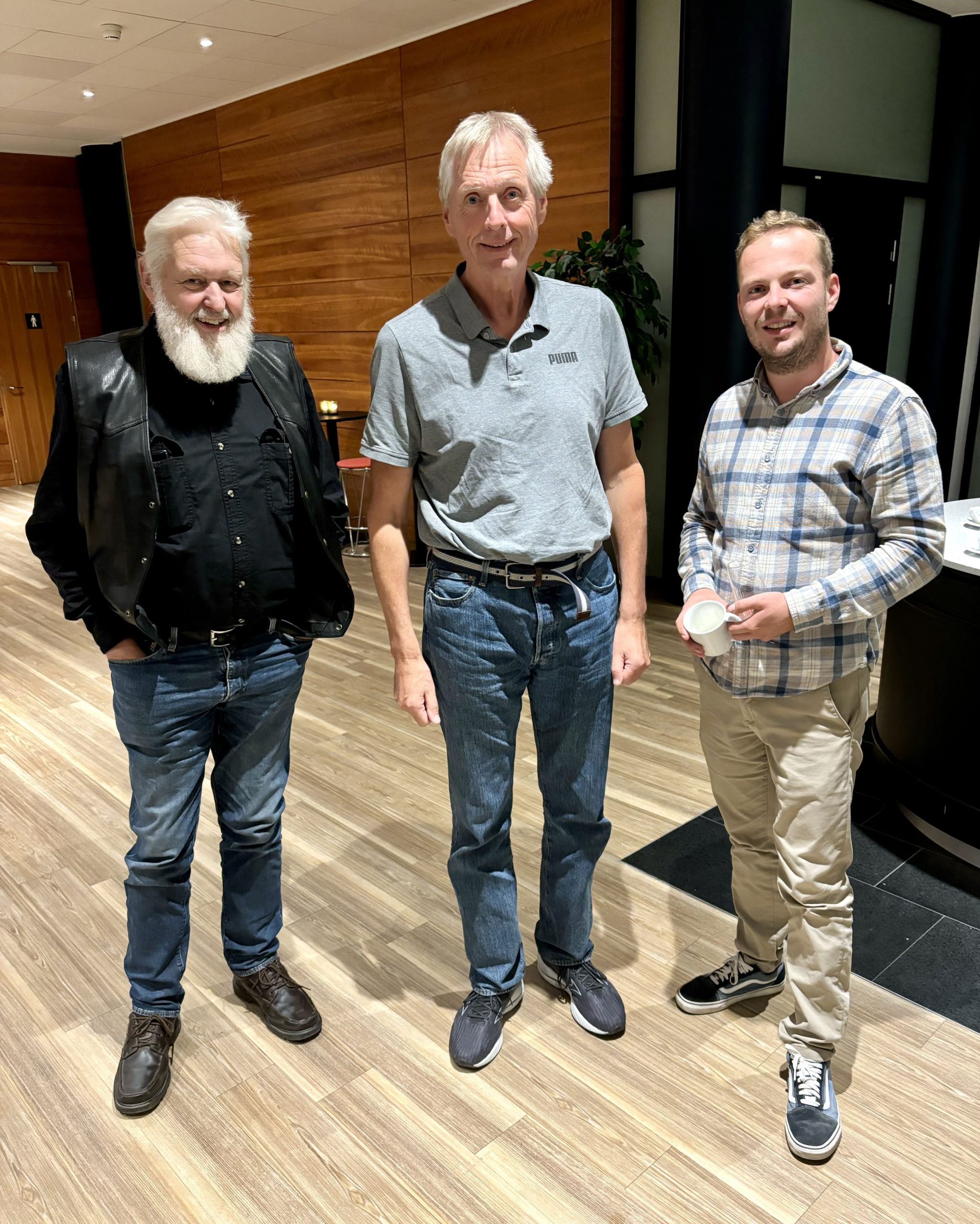 Ole Randin Klikkerengen, Geir Mork Knutsen og Jens Andreas Due.